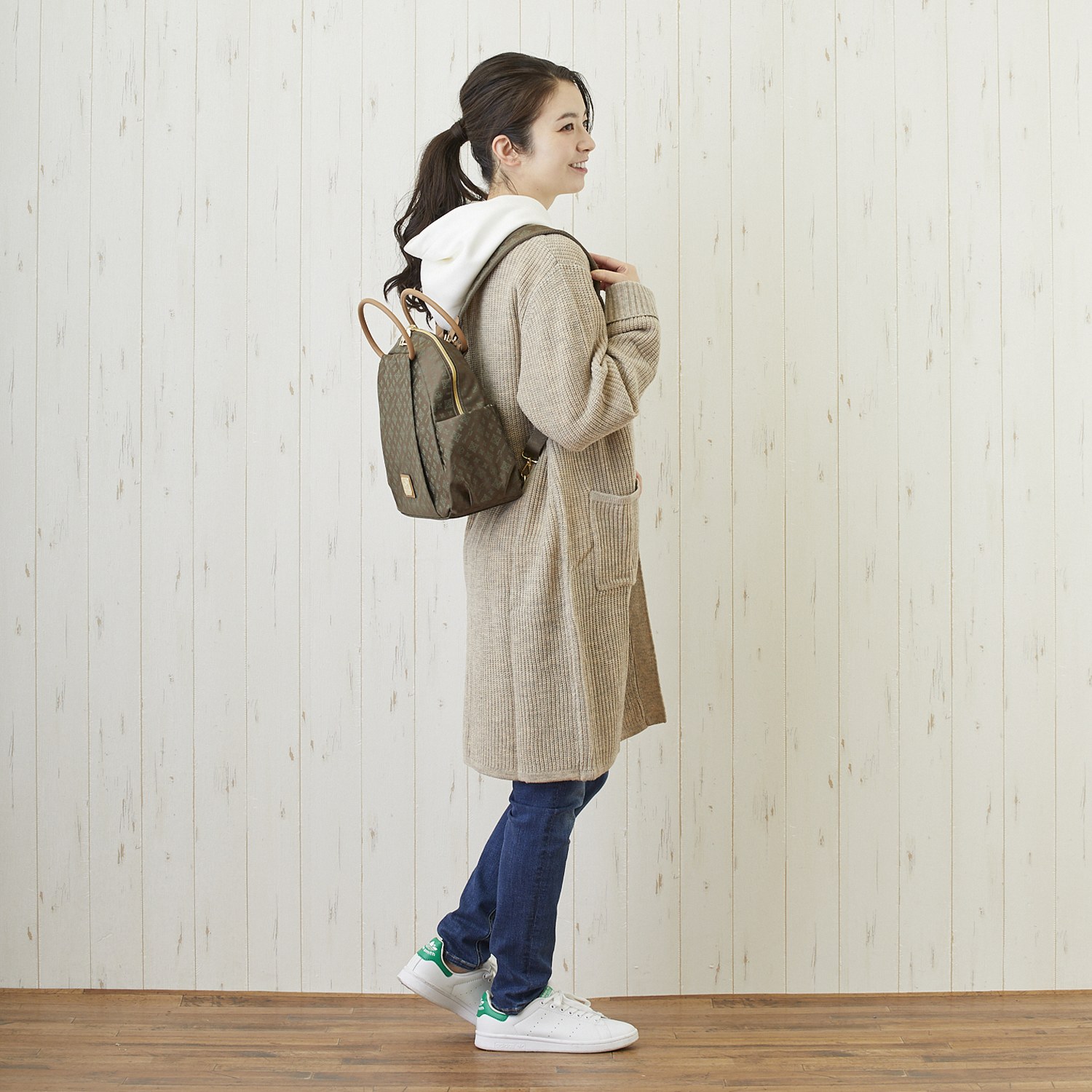 クリスチャン　オリビエ はっ水ジャガード ２ウェイリュック