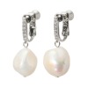 エアリーフェアリー 淡水バロックパール＆ＣＺ エレガントレディ イヤリング／ピアス