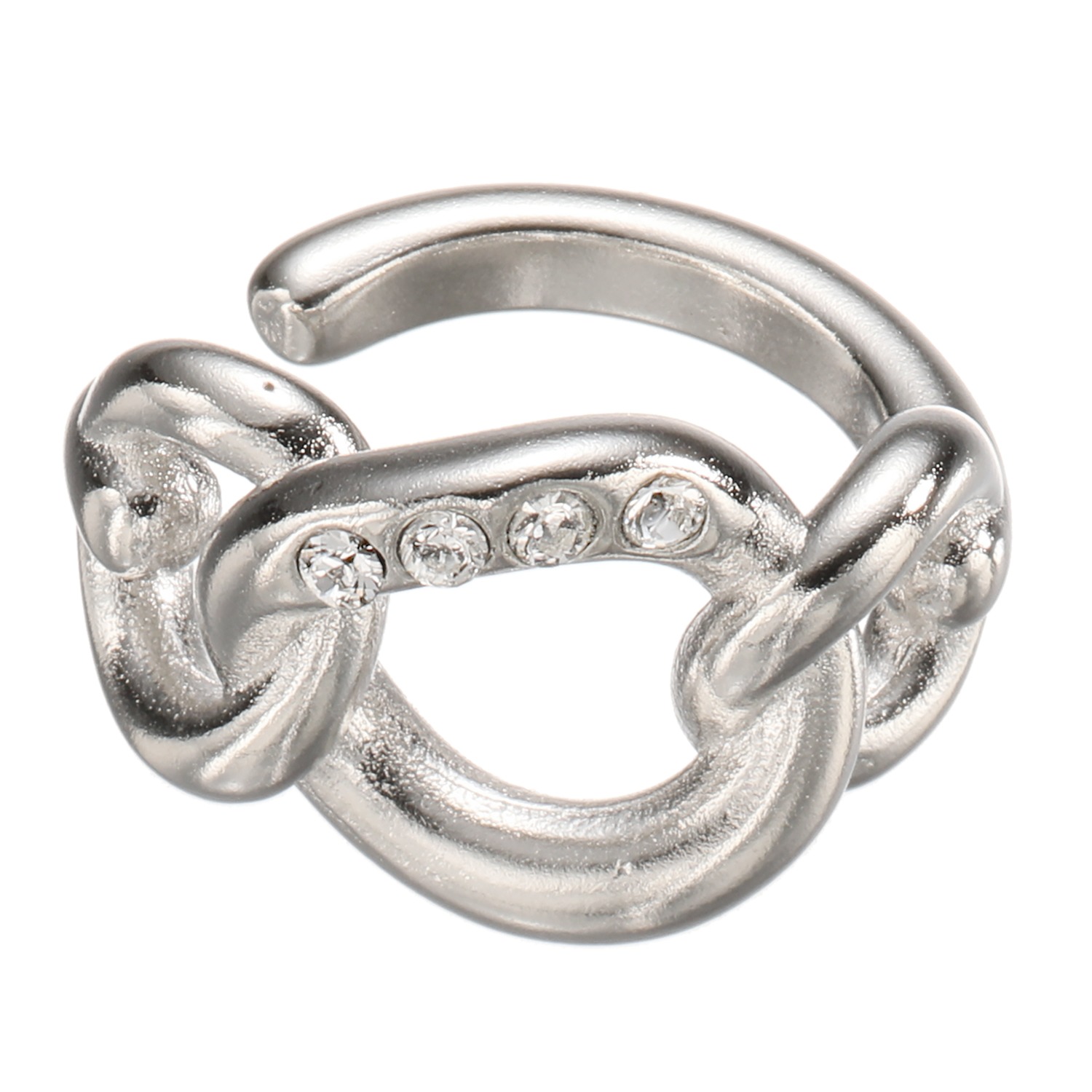 シマ・リリアーナ ビジュウ チェーンモティーフ イヤーカフ ＜片側のみ＞