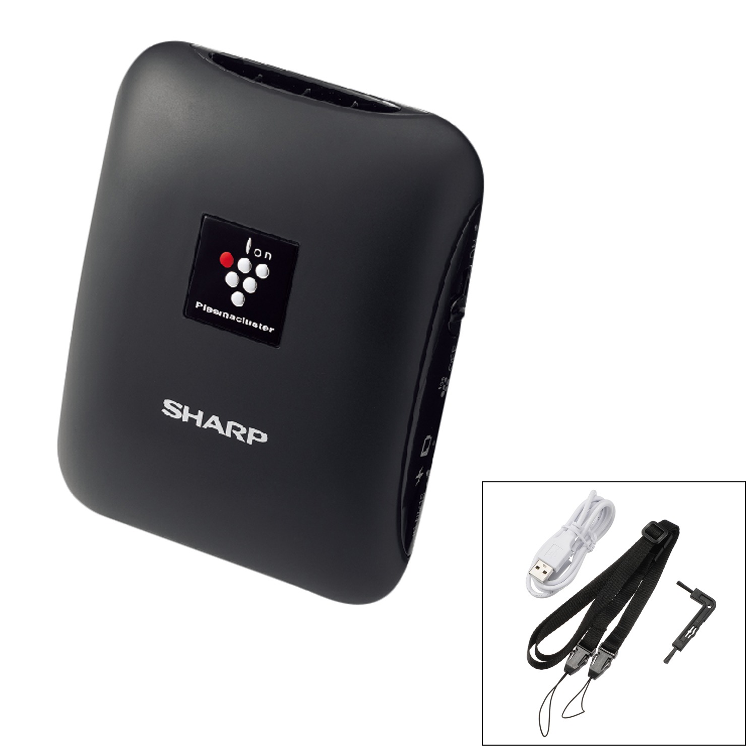 シャープ 手のひらサイズで 持ち運べる！ プラズマクラスターイオン 発生機