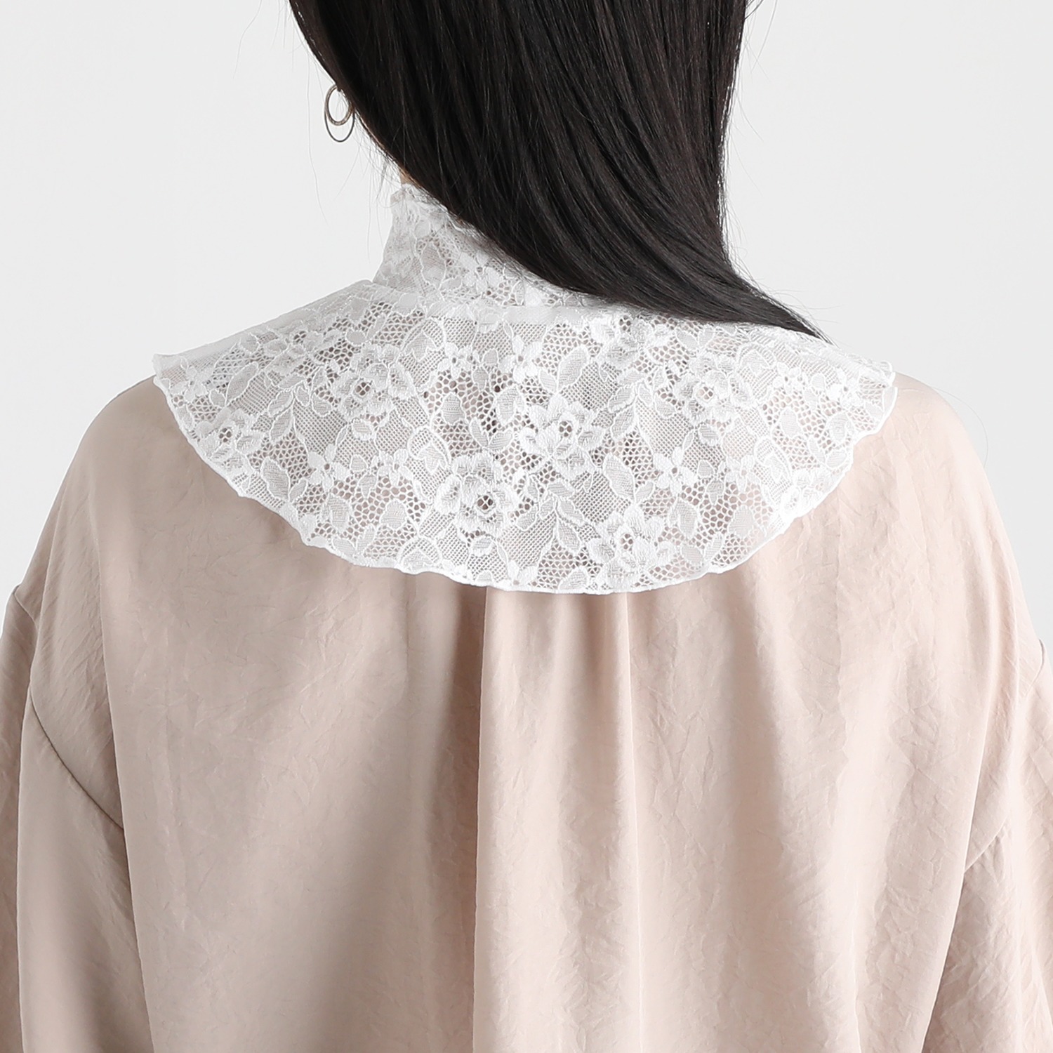 モティーフ付 フォーマルレースタートル ２色セット