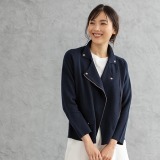 ロゼエイチ ニットライダース ジャケット