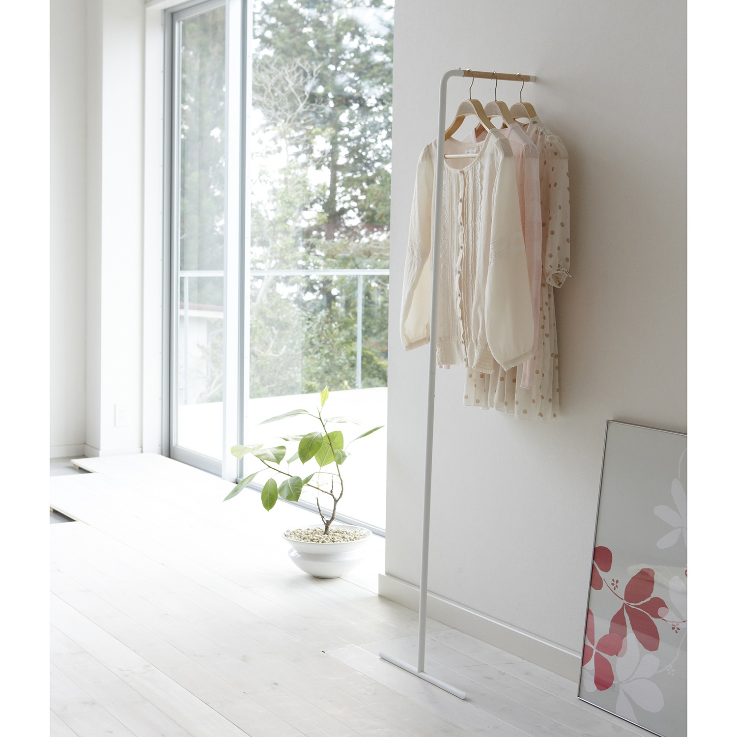 山崎実業　タワー スリムコートハンガー 