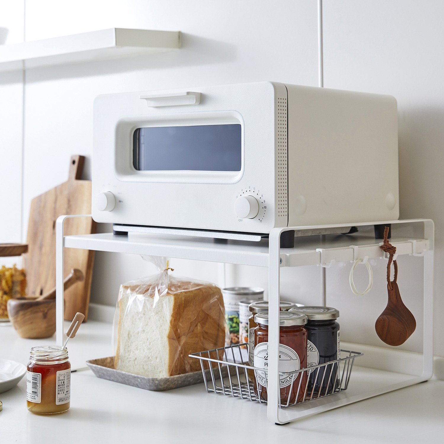 山崎実業　プレート トースターラック 