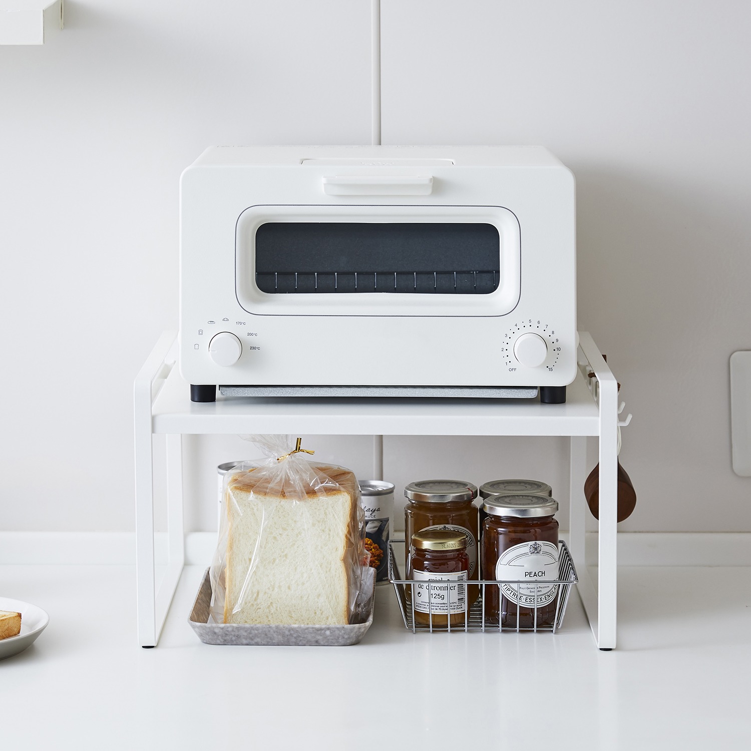 山崎実業　プレート トースターラック 