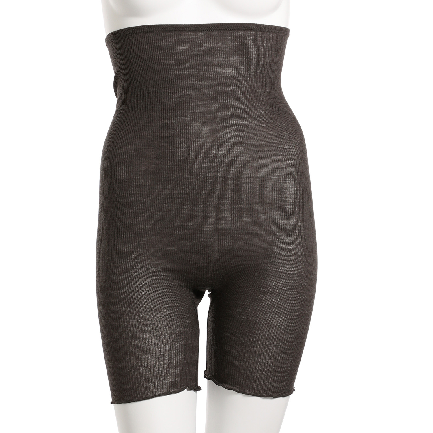 ココ・カラ エクストラファイン メリノウール 腹巻付３分丈ショーツ