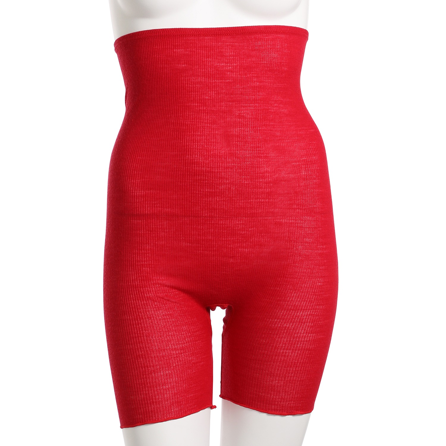 ココ・カラ エクストラファイン メリノウール 腹巻付３分丈ショーツ