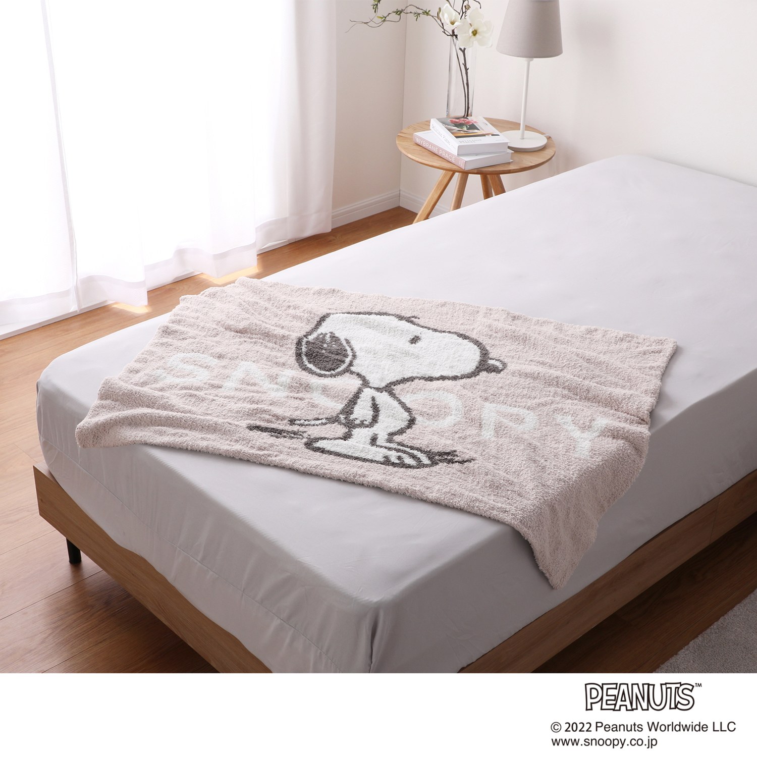 スヌーピー もこもこひざ掛け