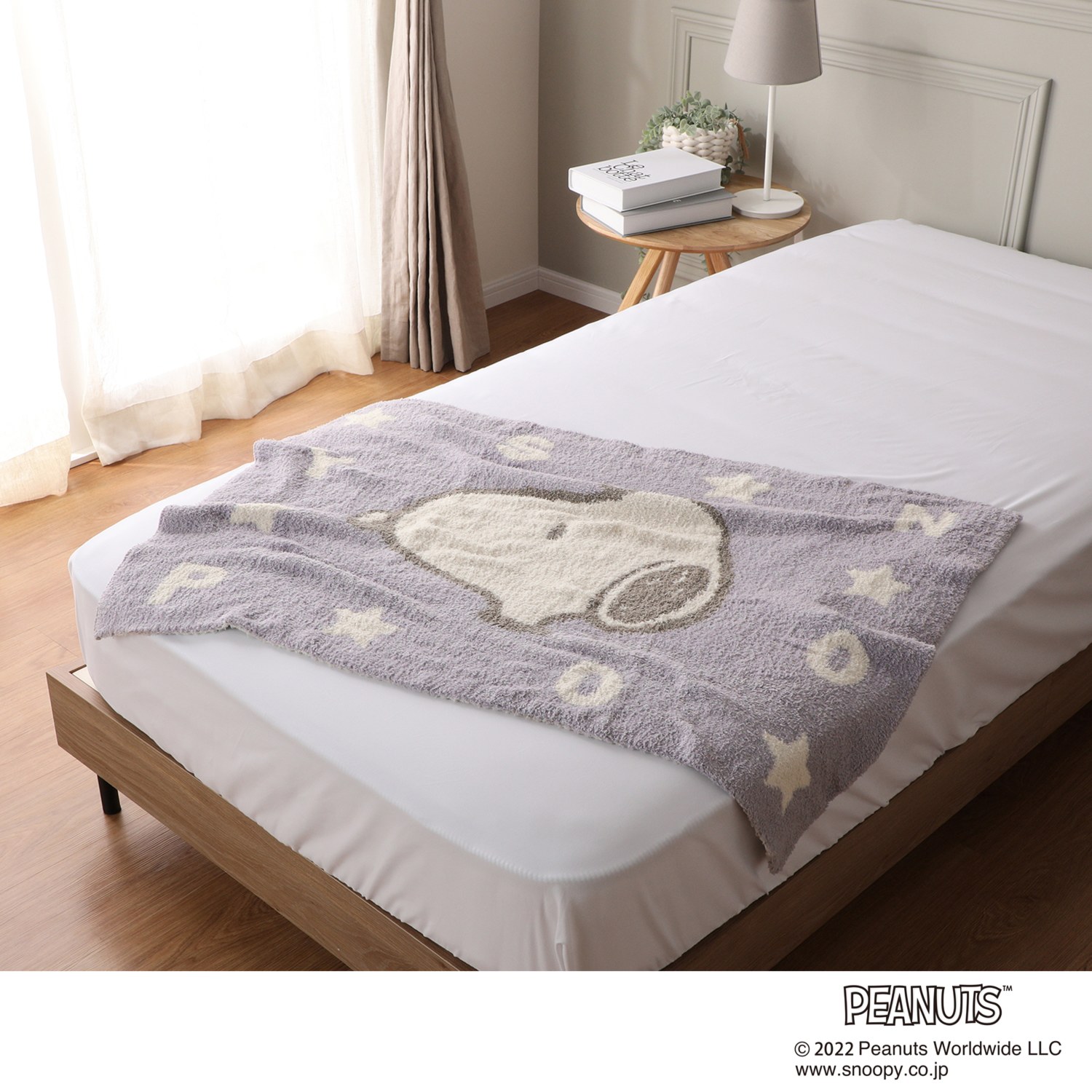 スヌーピー もこもこひざ掛け