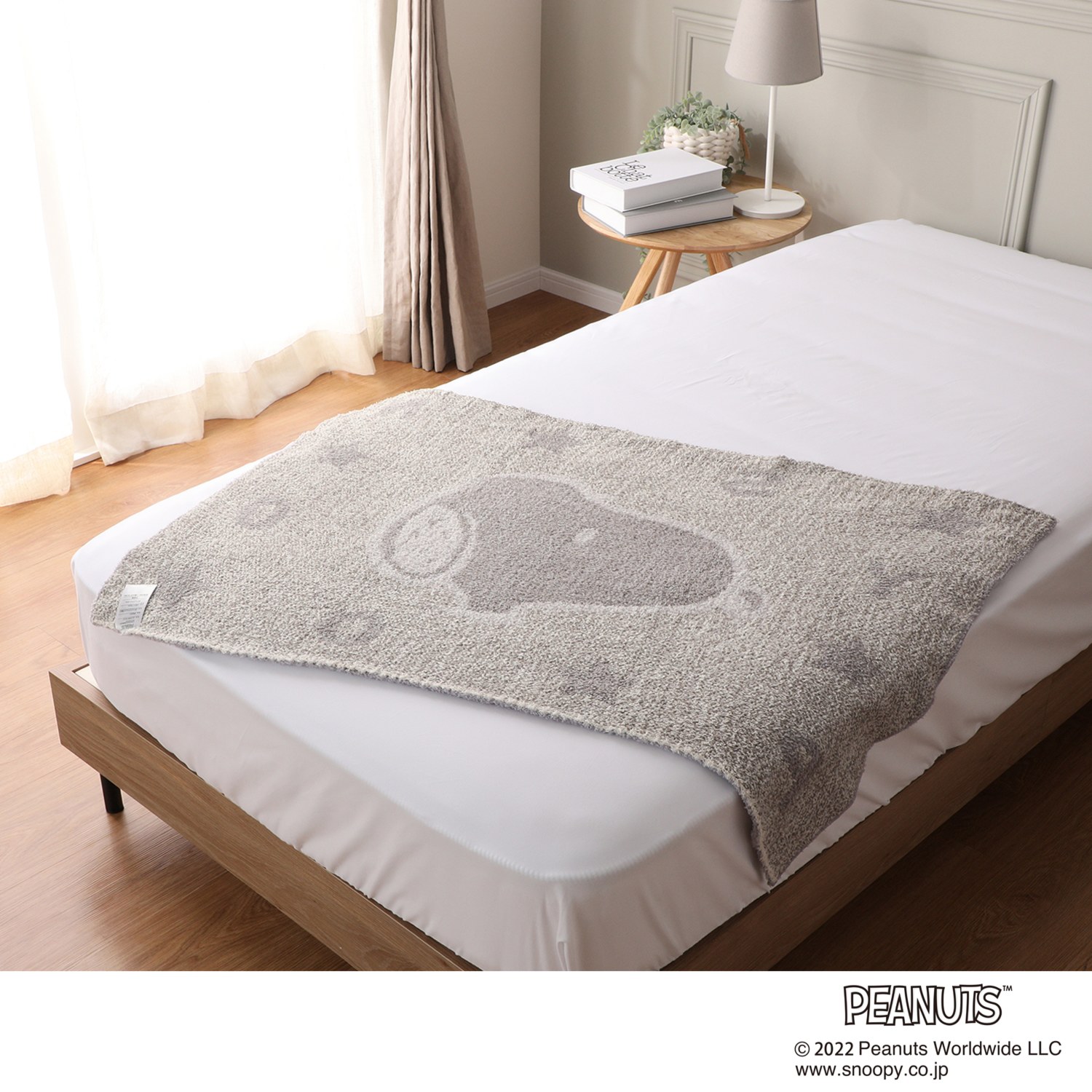 スヌーピー もこもこひざ掛け