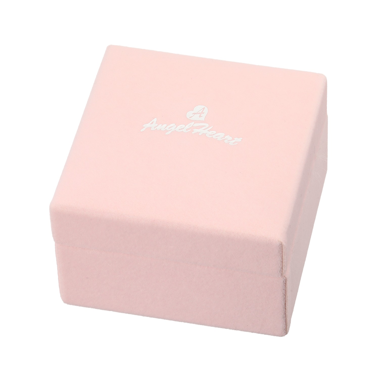 ＜ローズゴールドカラー＞ エンジェルハート ファーストスター クリスタルガラス ラウンドフェイス ソーラーウォッチ 