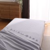 ＜ダブル＞ロマンス小杉 ウォームモア ウール混発熱コットン あったかシーツ 
