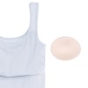 美人工房 にこにこコットン スクエアネック カップ付タンクトップ ２枚セット 