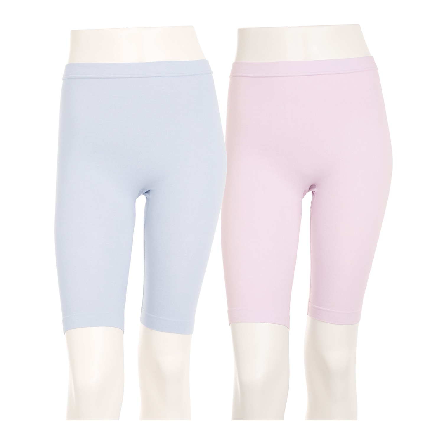 美人工房 にこにこコットン 五分丈ロングショーツ ２枚セット