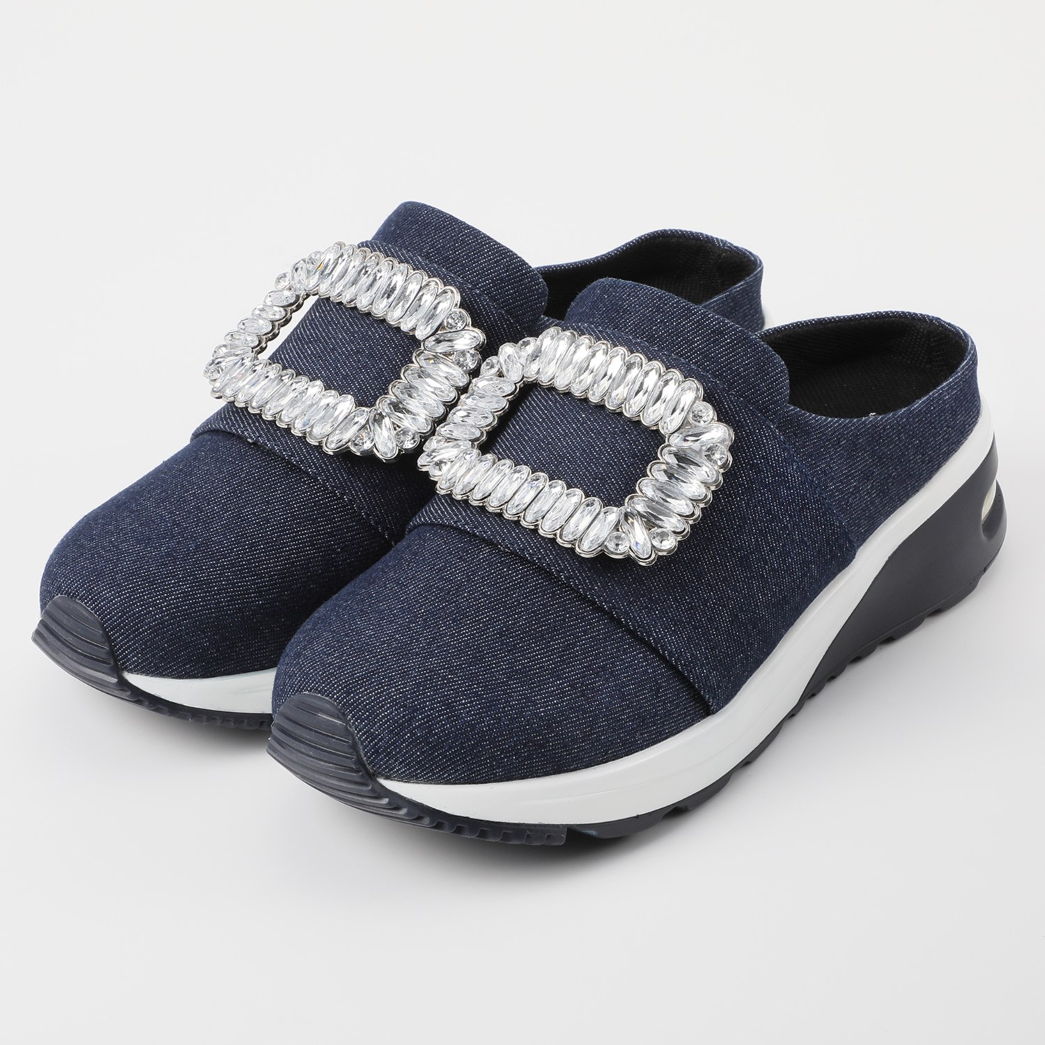 ＶｉＶｉ　フルール バックルアクセント エレガントスリッポン