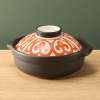 丸モ高木陶器 温感 温度が彩る 橙黄ひとり鍋