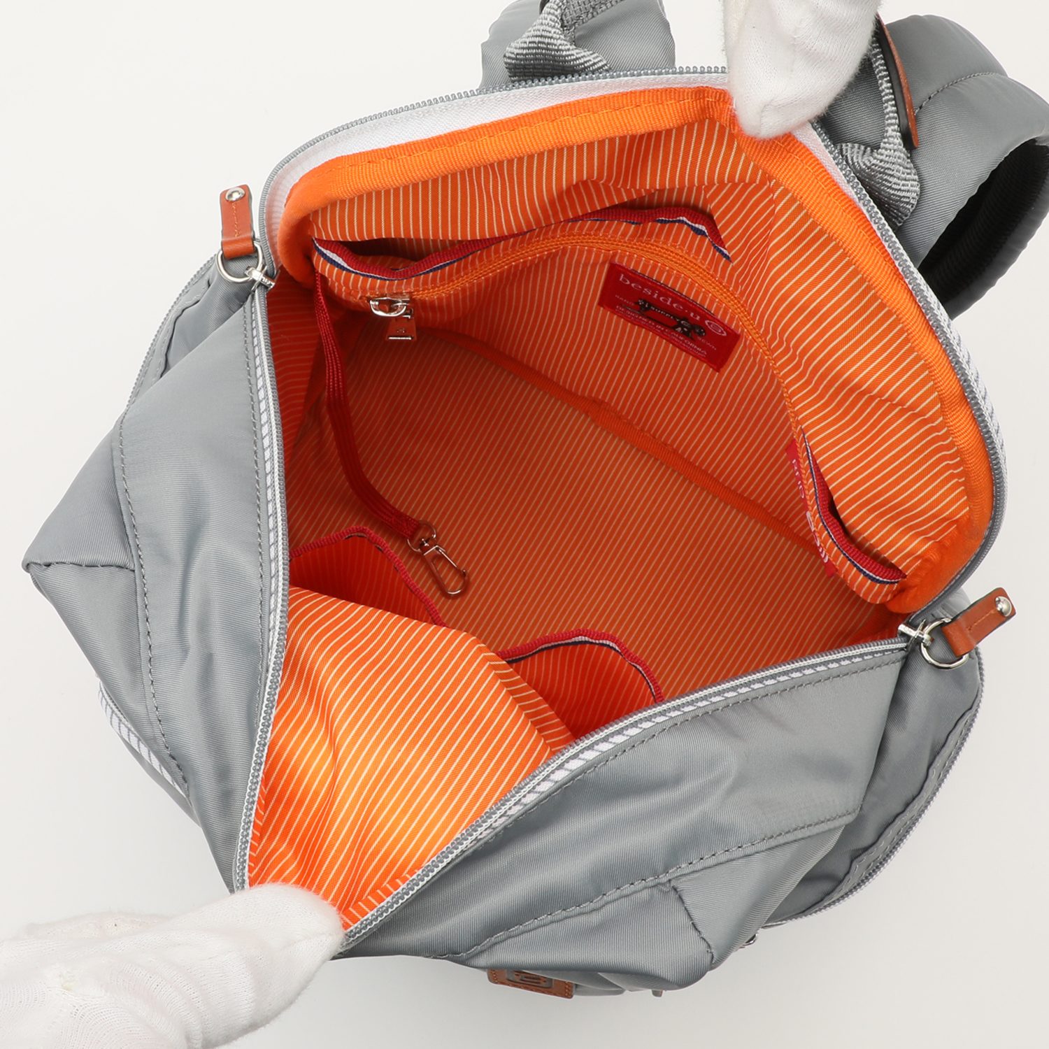 ビサイユ “フォーエバー スピリット” レザーアクセントリュック