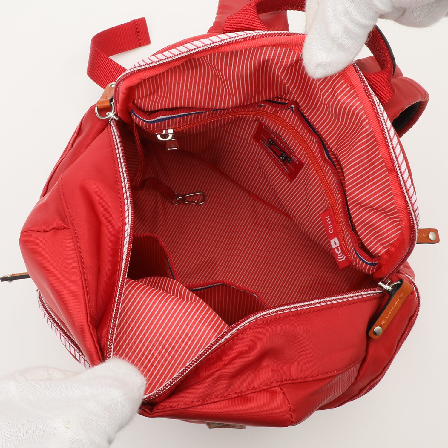 ビサイユ “フォーエバー スピリット” レザーアクセントリュック