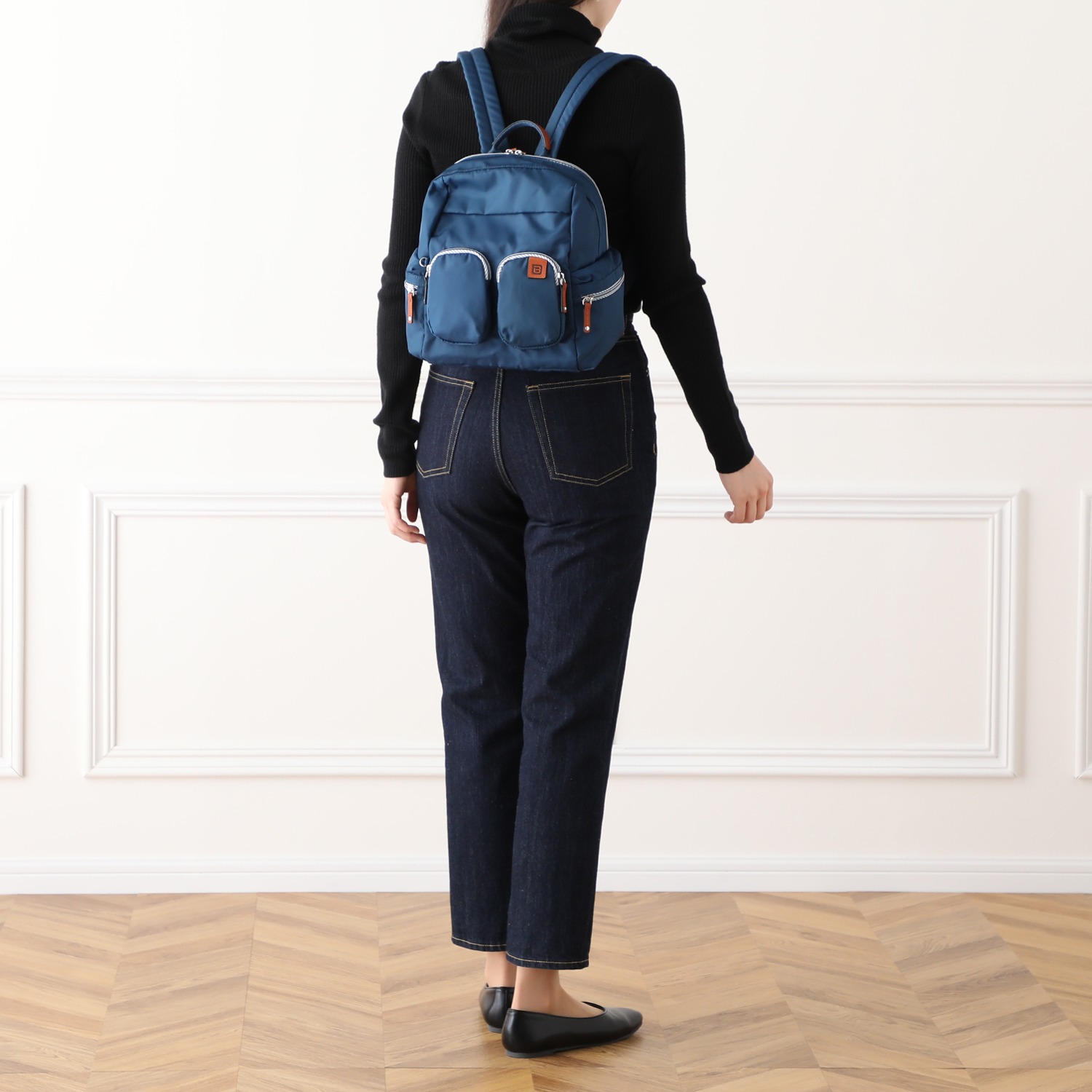 ビサイユ “フォーエバー スピリット” レザーアクセントリュック