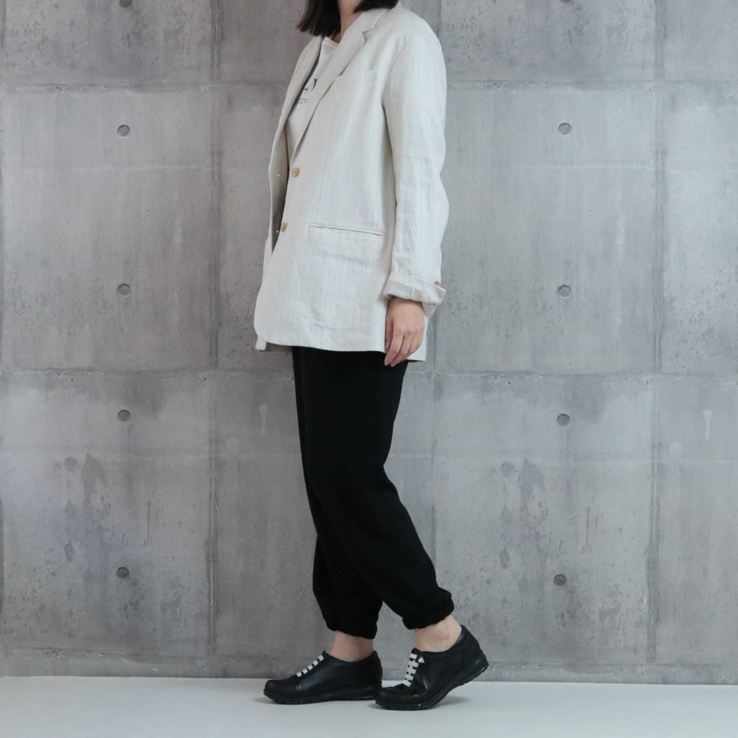 ブランコワール ジャパンメイド 羊革 軽量スニーカー