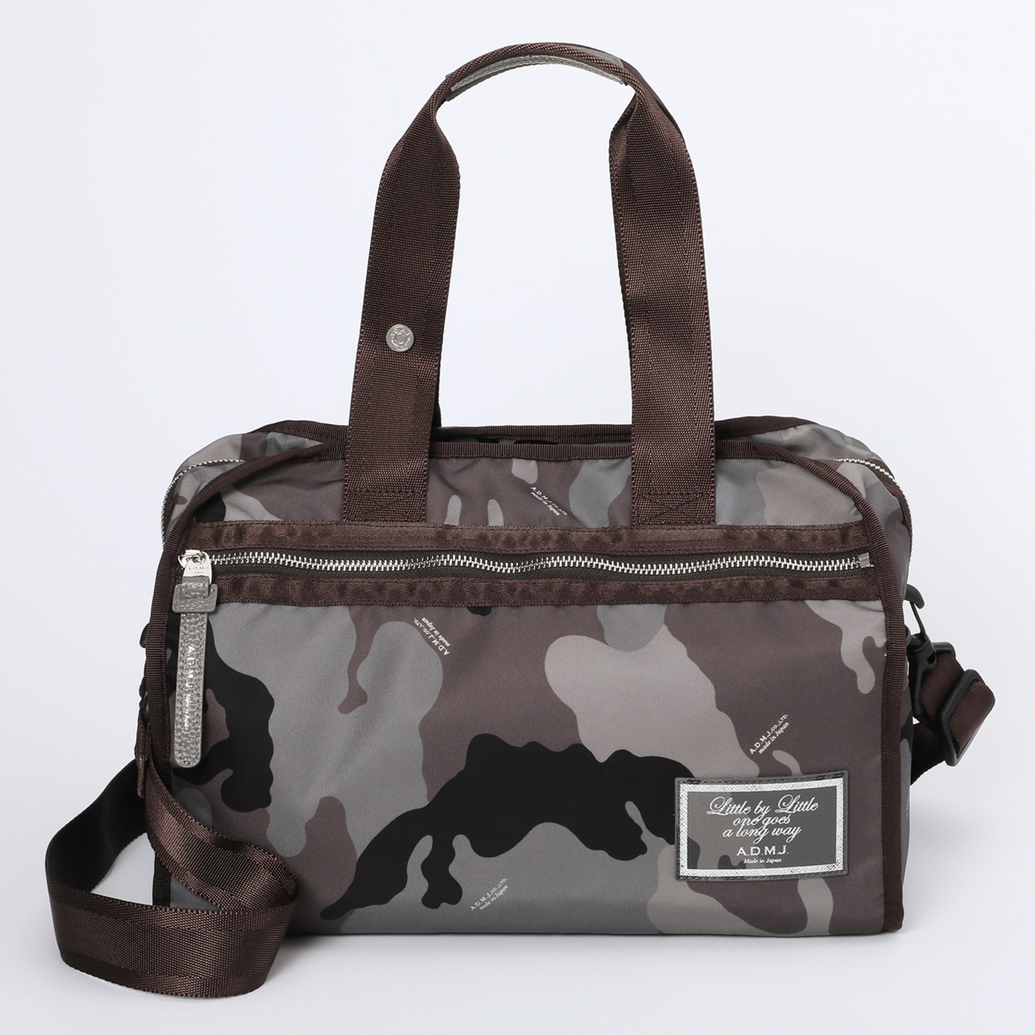 エーディーエムジェイ イタリア　リモンタ社 ナイロン使用 トラベルボストンバッグ