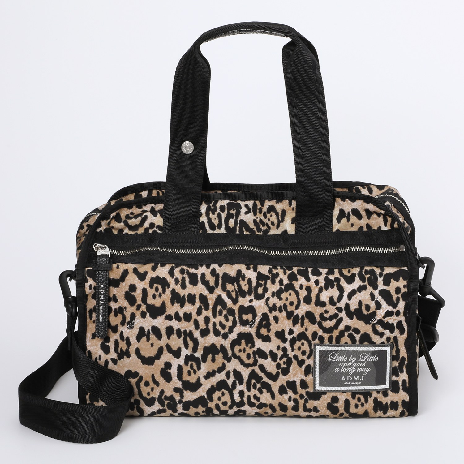 エーディーエムジェイ イタリア　リモンタ社 ナイロン使用 トラベルボストンバッグ