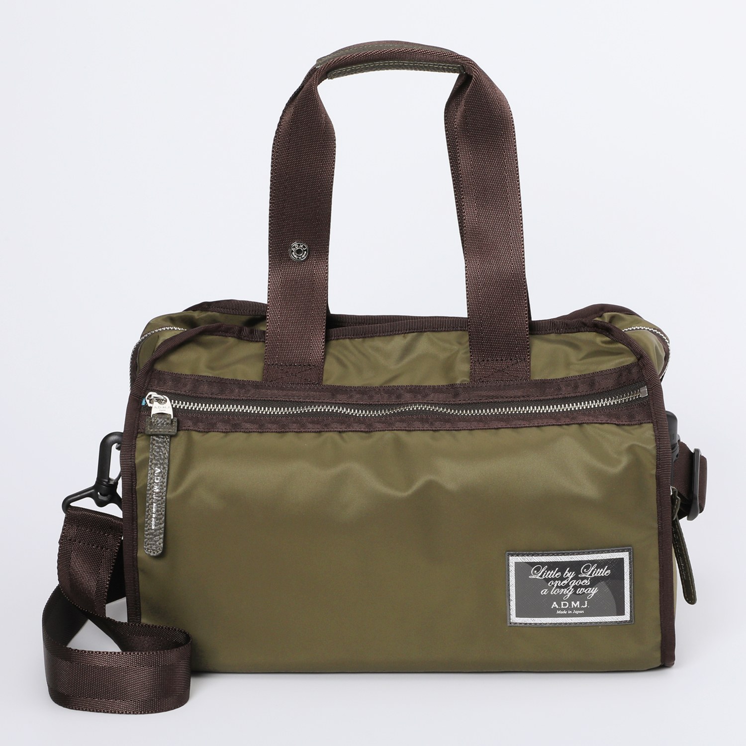 エーディーエムジェイ イタリア　リモンタ社 ナイロン使用 トラベルボストンバッグ