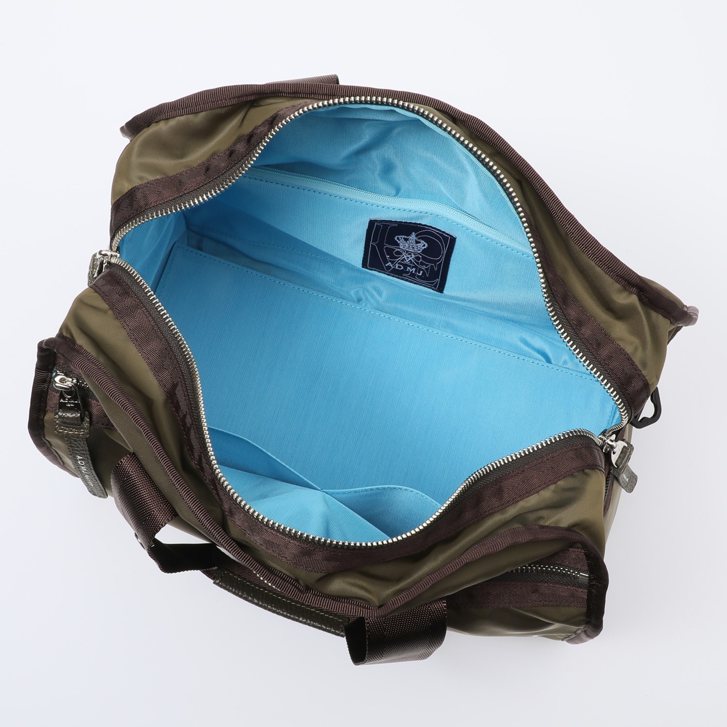 エーディーエムジェイ イタリア　リモンタ社 ナイロン使用 トラベルボストンバッグ