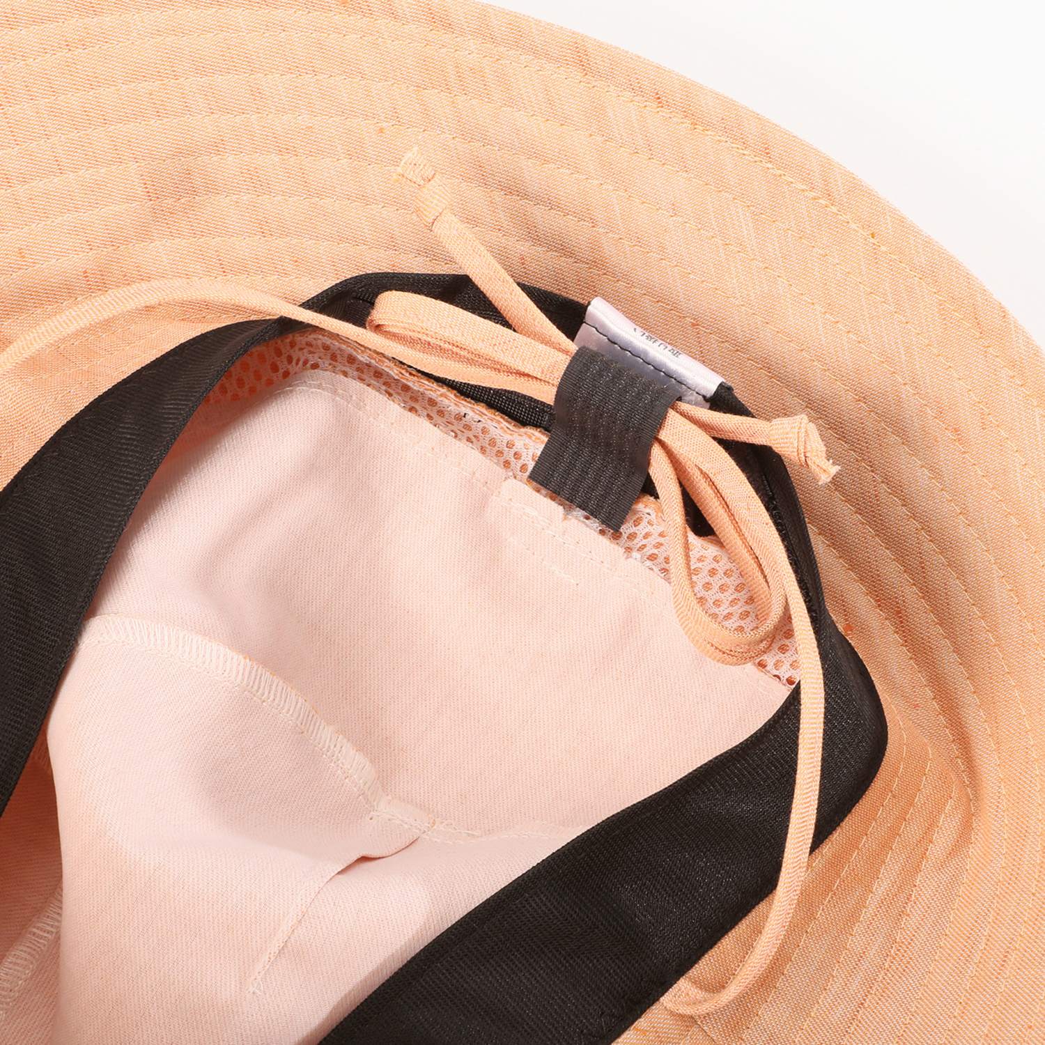 ベル・モード ＵＶカット フレンチリネン混 ステッチアクセント 木陰のクローシュ