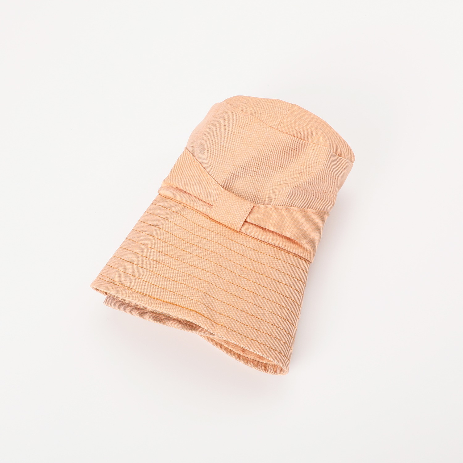 ベル・モード ＵＶカット フレンチリネン混 ステッチアクセント 木陰のクローシュ