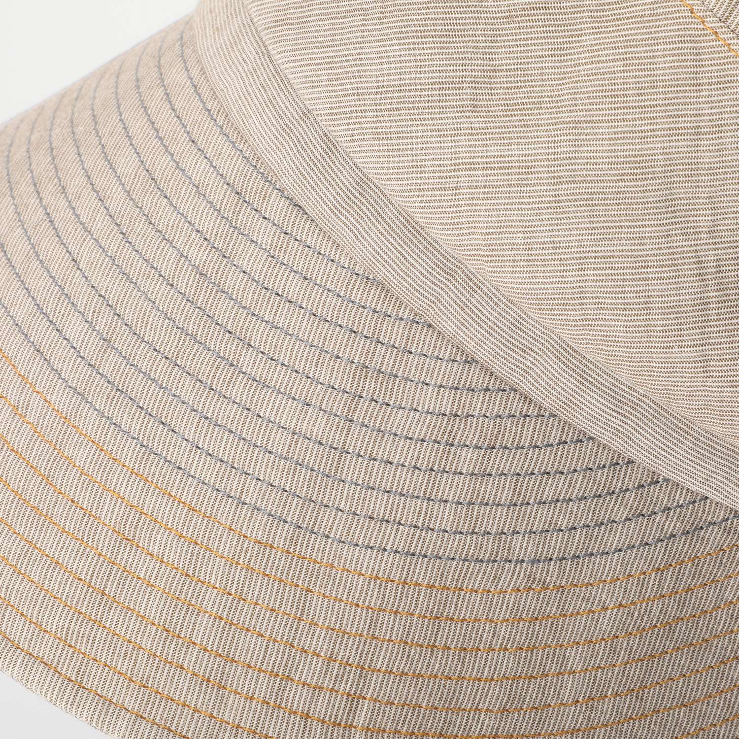 ベル・モード ＵＶカット ステッチアクセント 大つばキャスケット