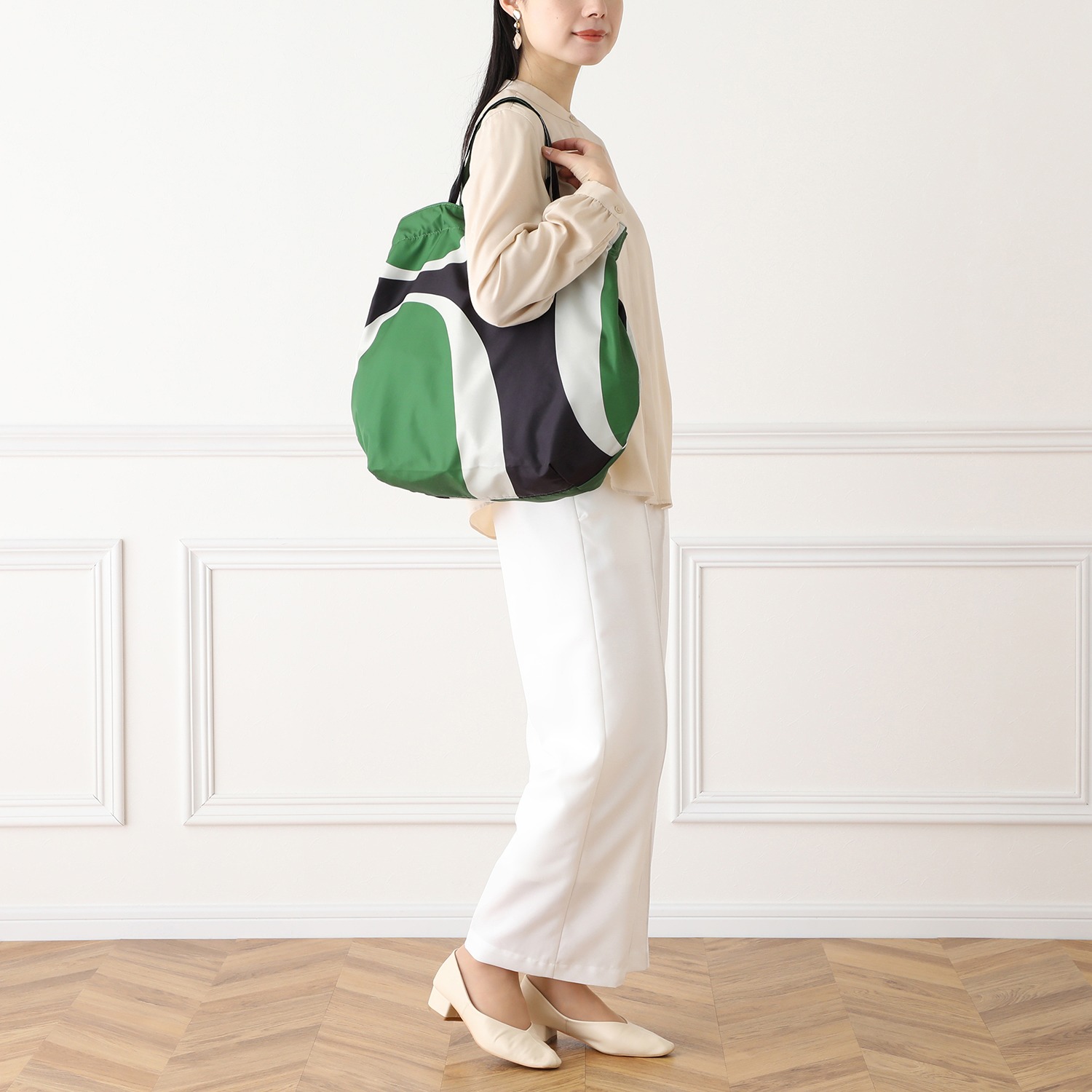 シビラ はっ水 マイバッグ 大小２個セット