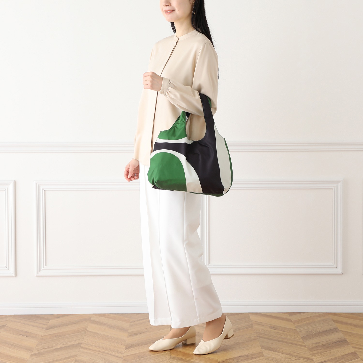 シビラ はっ水 マイバッグ 大小２個セット