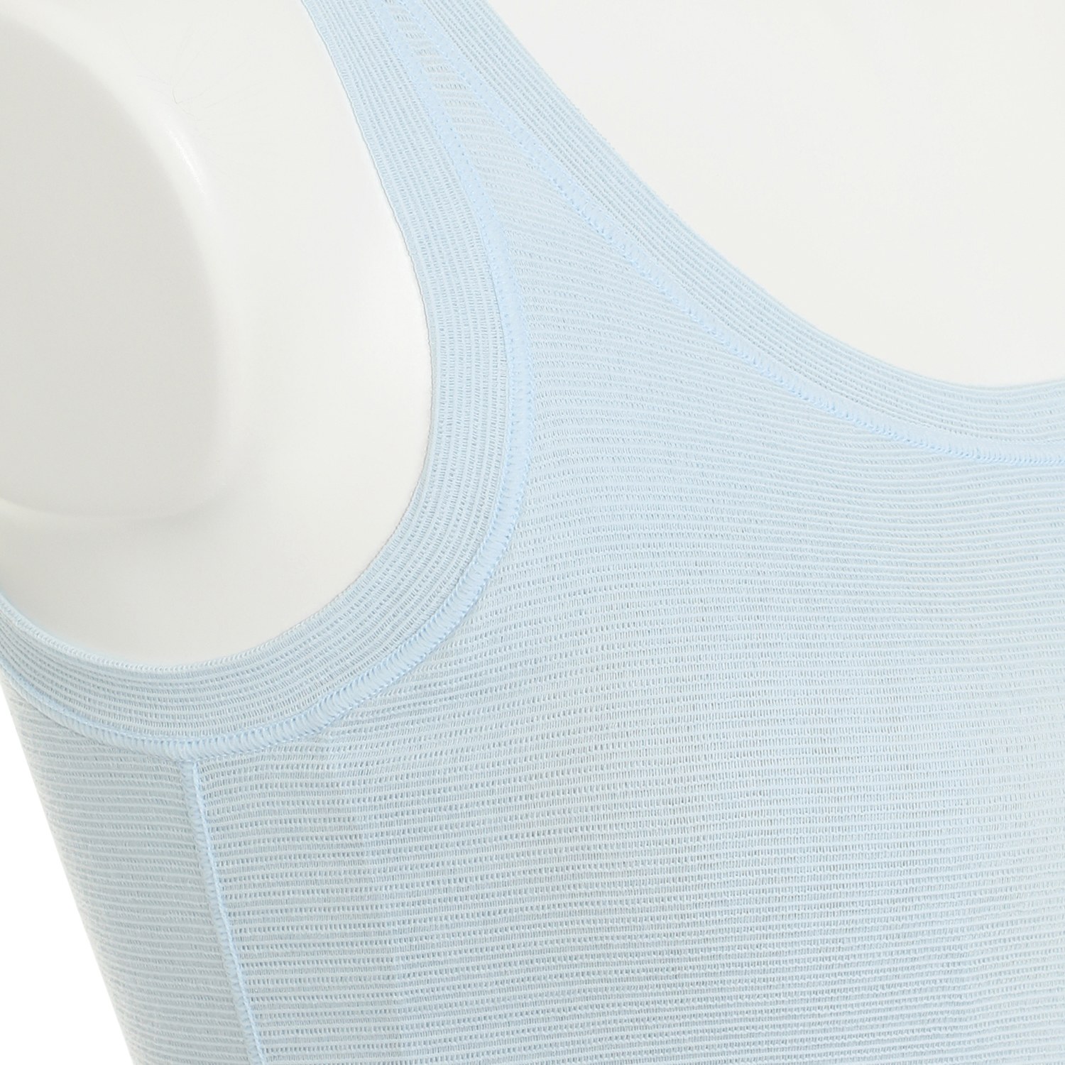 丸福ガーゼ 吸水速乾＆抗菌防臭 綿モダール カップ付タンクトップ ２枚セット