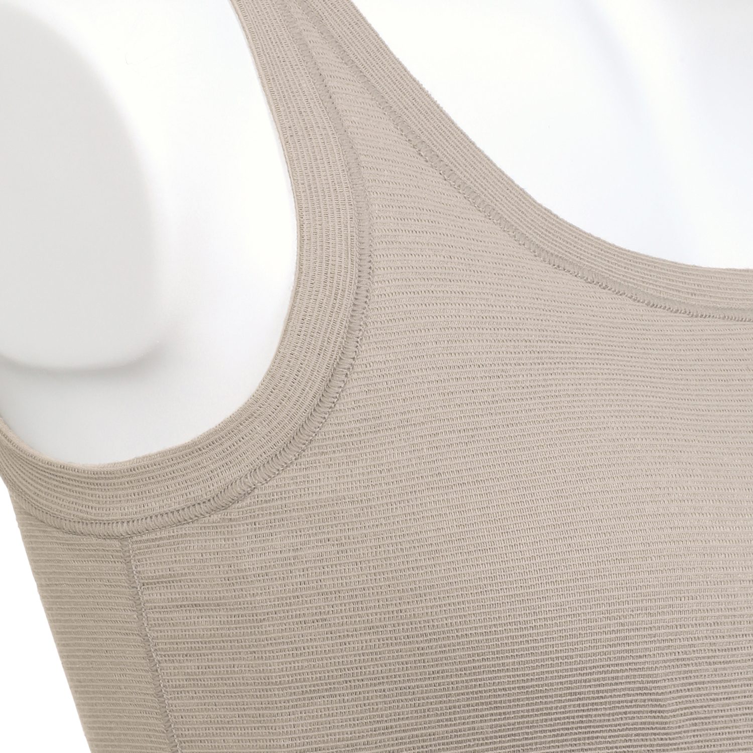 丸福ガーゼ 吸水速乾＆抗菌防臭 綿モダール カップ付タンクトップ ２枚セット