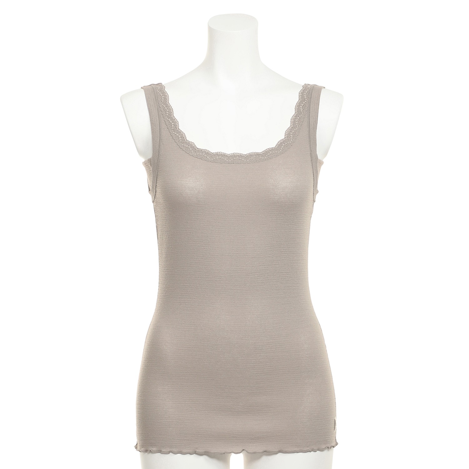 丸福ガーゼ 吸水速乾＆抗菌防臭 綿モダール 汗取り付 ２ウェイタンクトップ ２枚セット