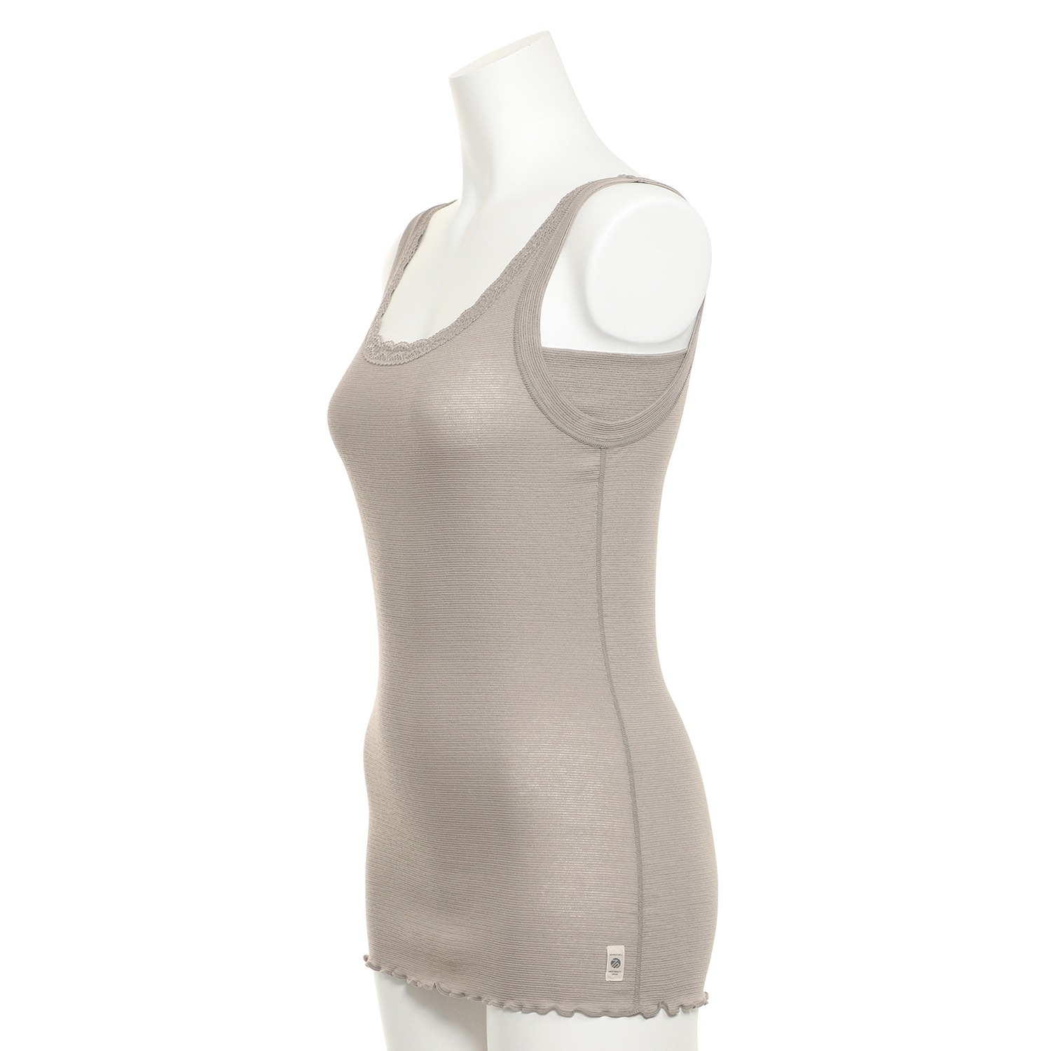 丸福ガーゼ 吸水速乾＆抗菌防臭 綿モダール 汗取り付 ２ウェイタンクトップ ２枚セット