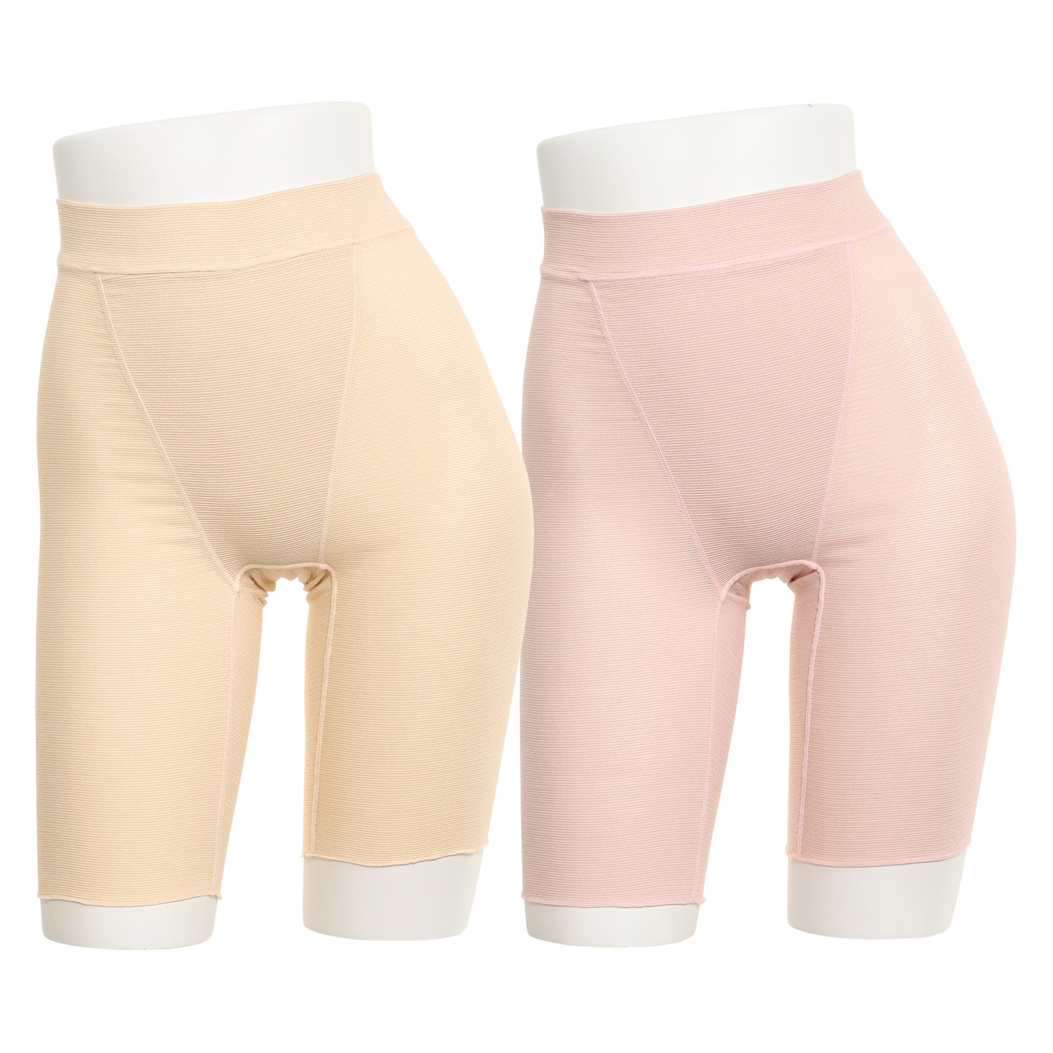 丸福ガーゼ 吸水速乾＆抗菌防臭 綿モダール 三分丈ショーツ２枚セット