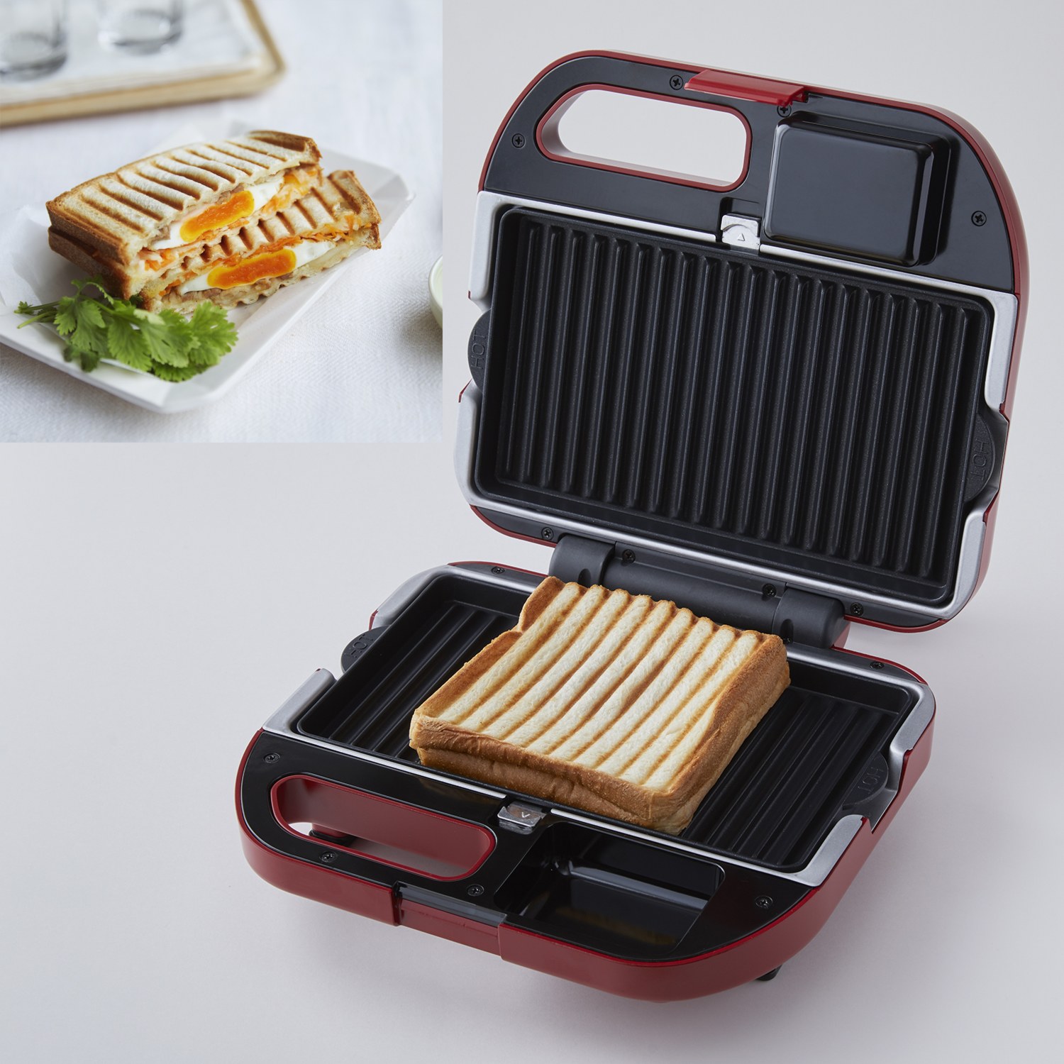 ビタントニオ ワッフル＆ホットサンドベーカー ＶＷＨ−５０ レシピ付特別セット