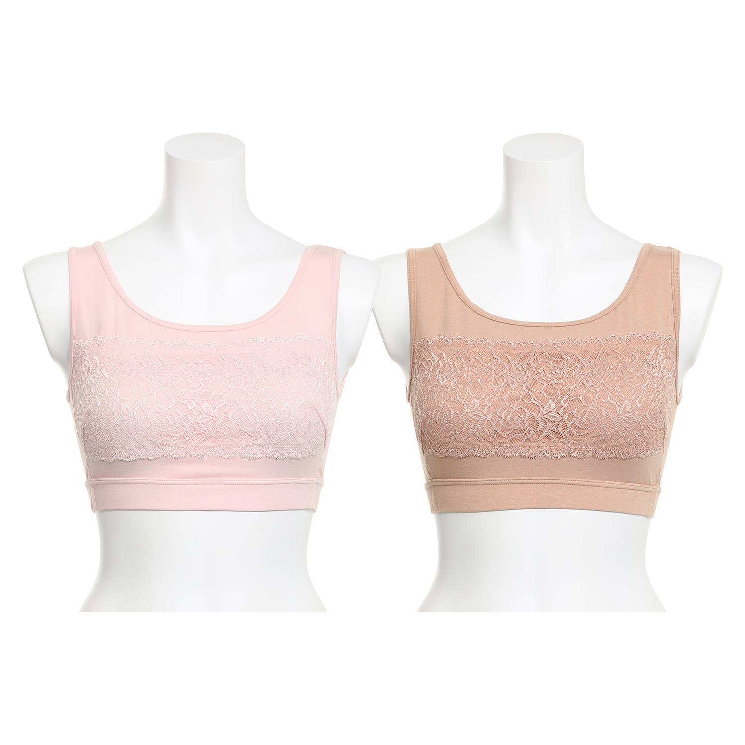 きれいになろう 制菌加工 ブラトップ２枚セット