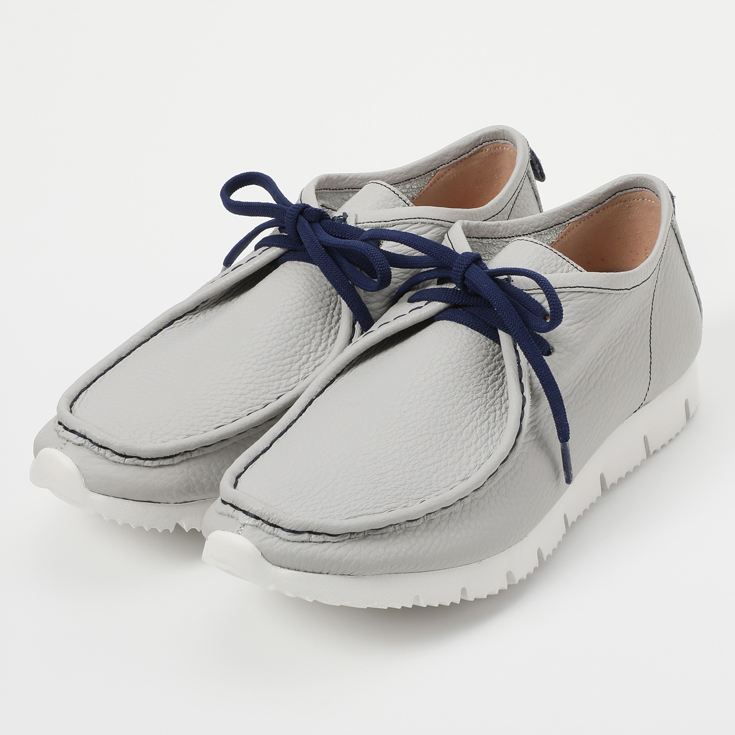 アルイトウ マストロット社製 イタリアンレザー レースアップデザイン 軽量モカシンシューズ