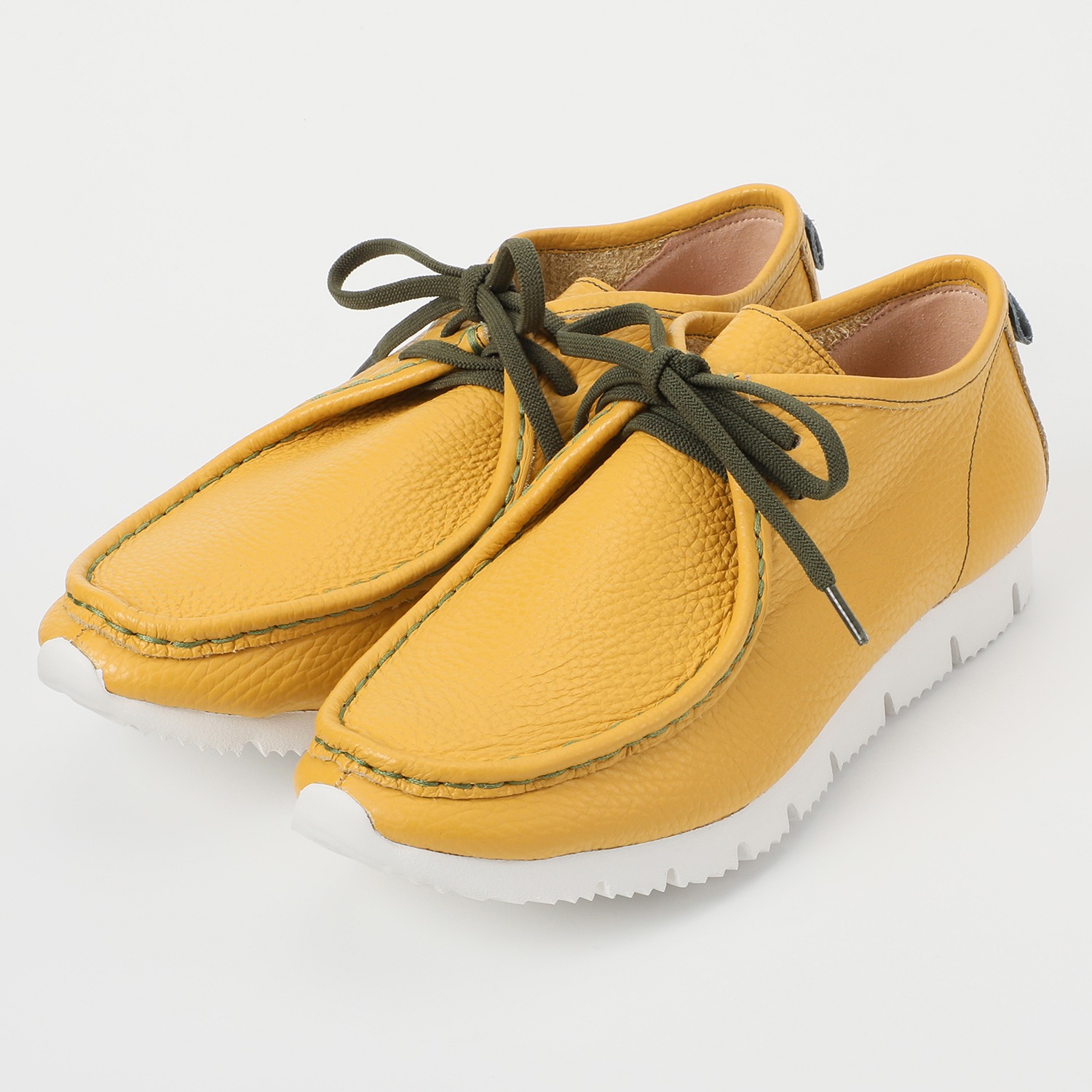 アルイトウ マストロット社製 イタリアンレザー レースアップデザイン 軽量モカシンシューズ