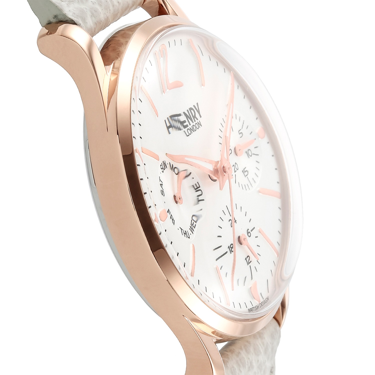 ヘンリーロンドン ピムリコ ラウンドフェイスウォッチ レンズケアセット付 