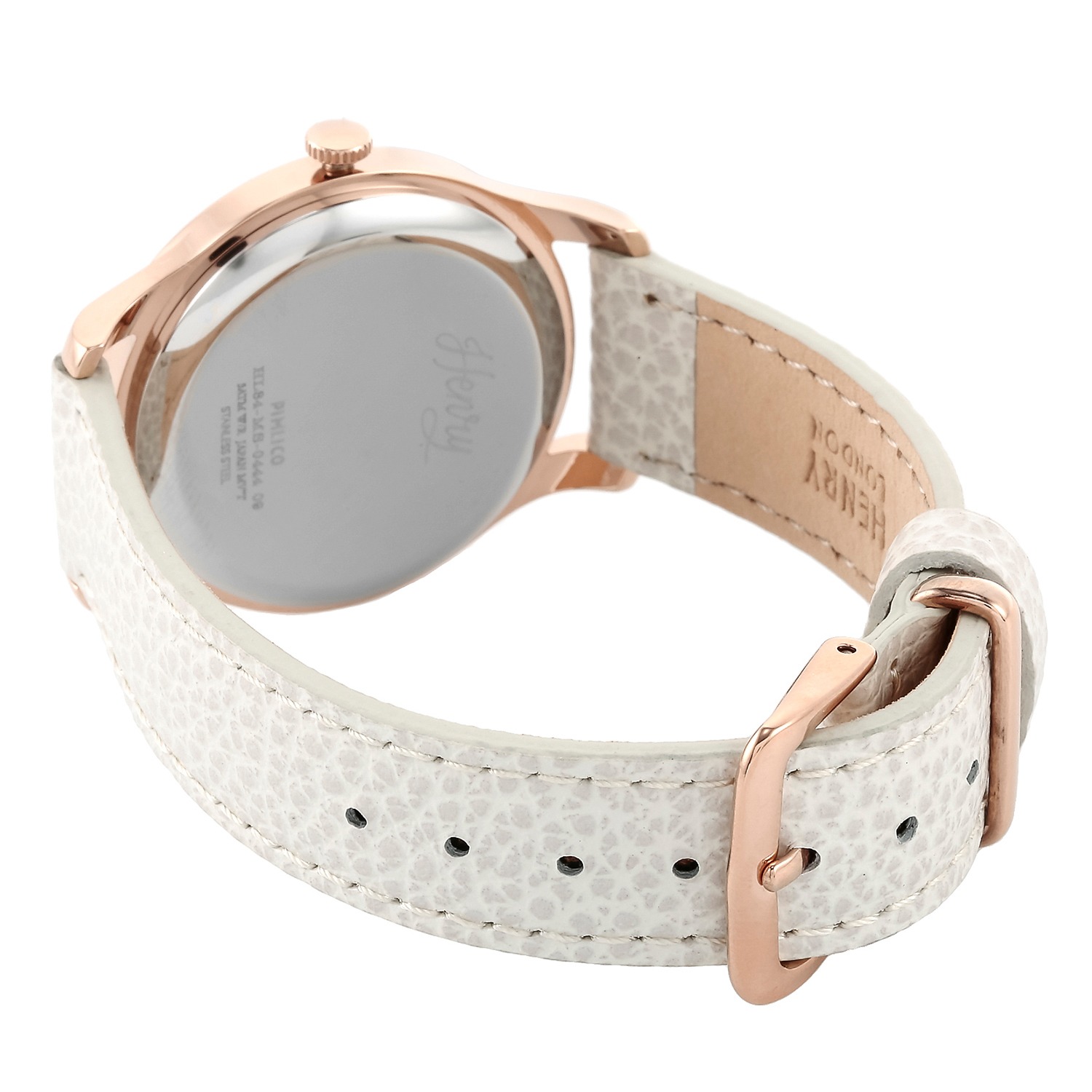 ヘンリーロンドン ピムリコ ラウンドフェイスウォッチ レンズケアセット付 