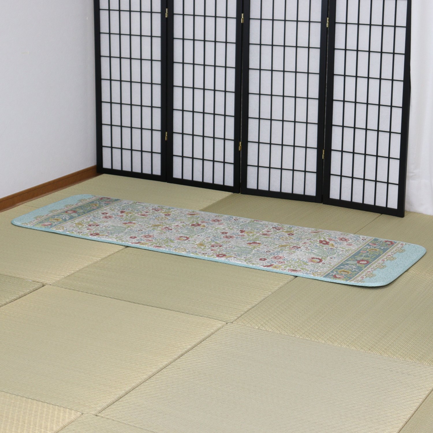 ＜マルチロングマット＞ 大津毛織 洗える・軽量・コンパクト スーパーファインペイント やわらかカーペット