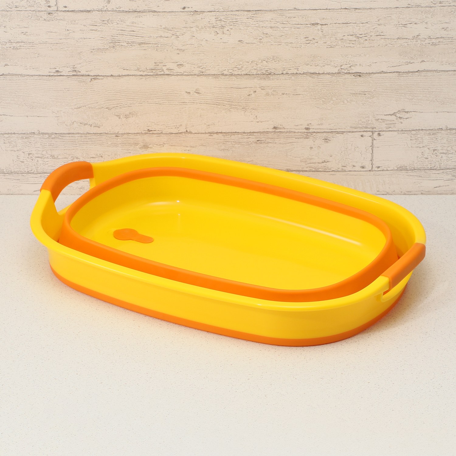 ハイ・ベック 抗菌加工 折りたたみ洗濯タブ