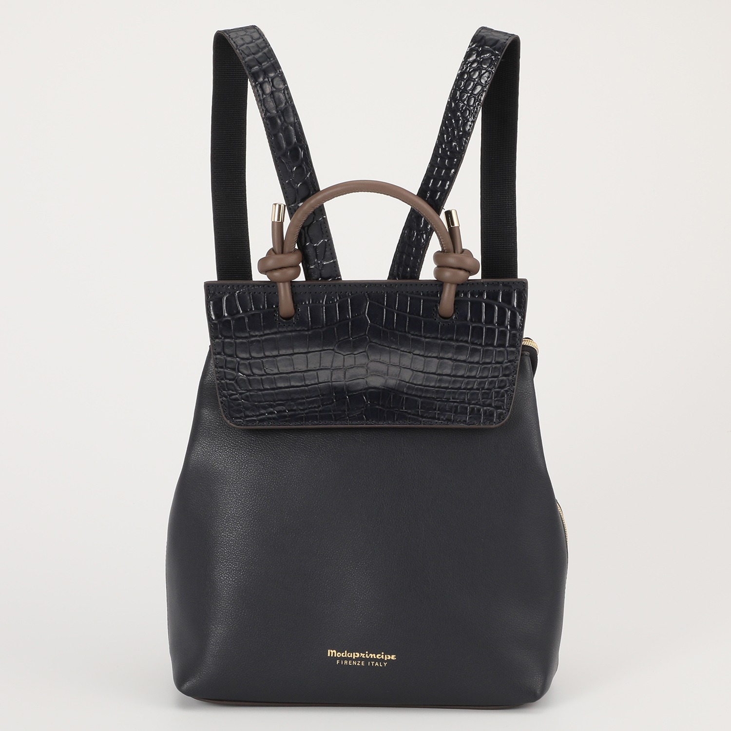 モーダプリンチペ コンビレザー タウンリュック