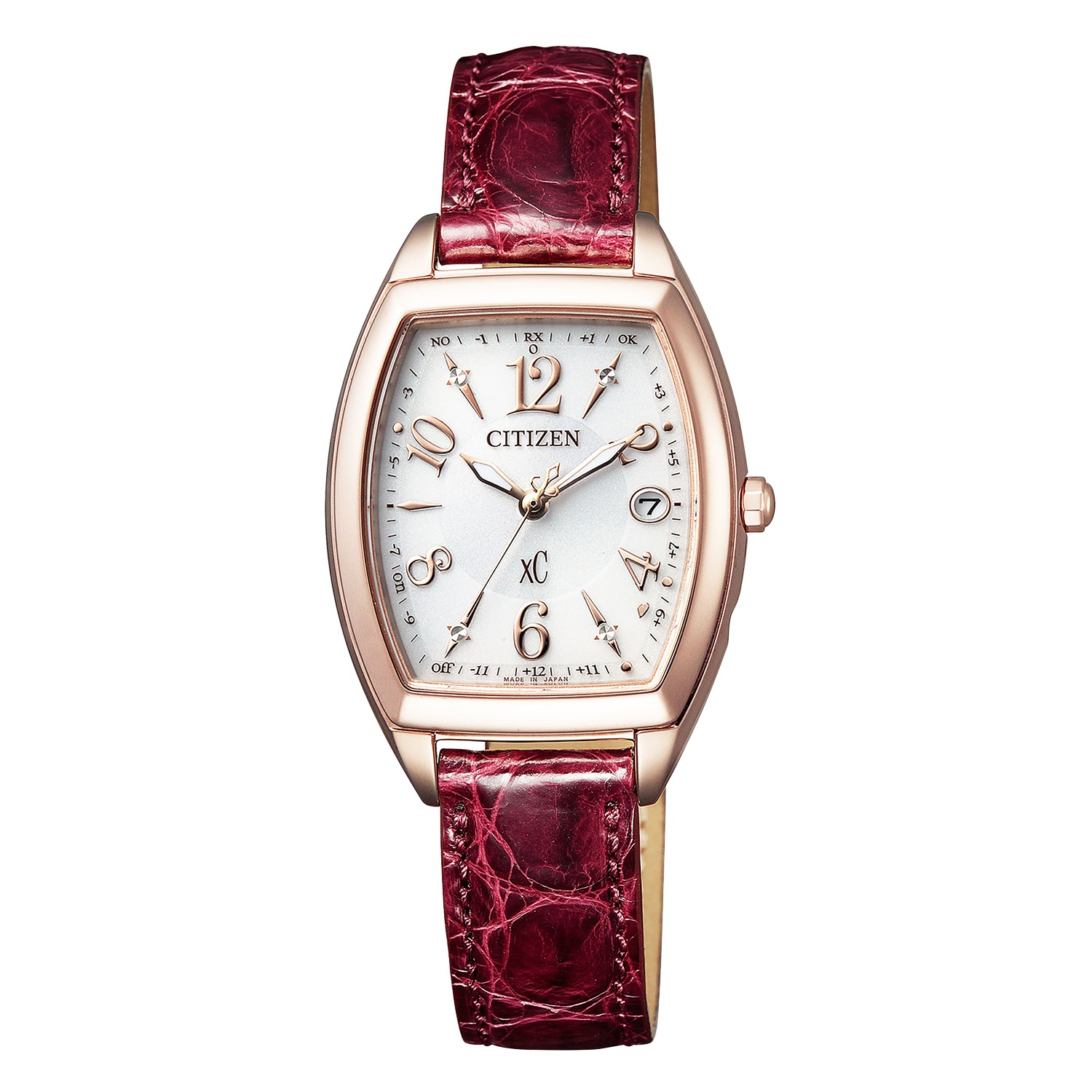 シチズン クロスシー ベーシックコレクション トノーフェイス ワニ革ベルト 電波ソーラーウォッチ コンビカラー ジュエリー 時計 レディース腕時計 シチズン クロスシー 通販 テレビショッピングのショップチャンネル