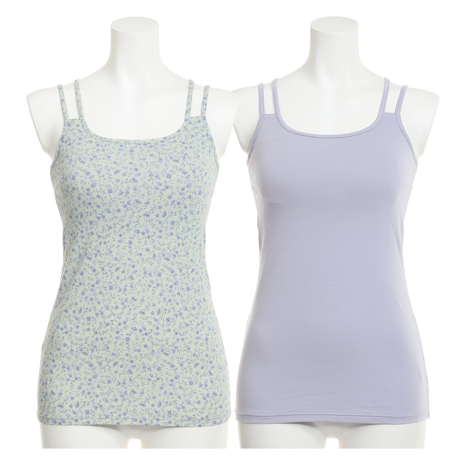 さらごこち カップ付キャミソール ２枚セット