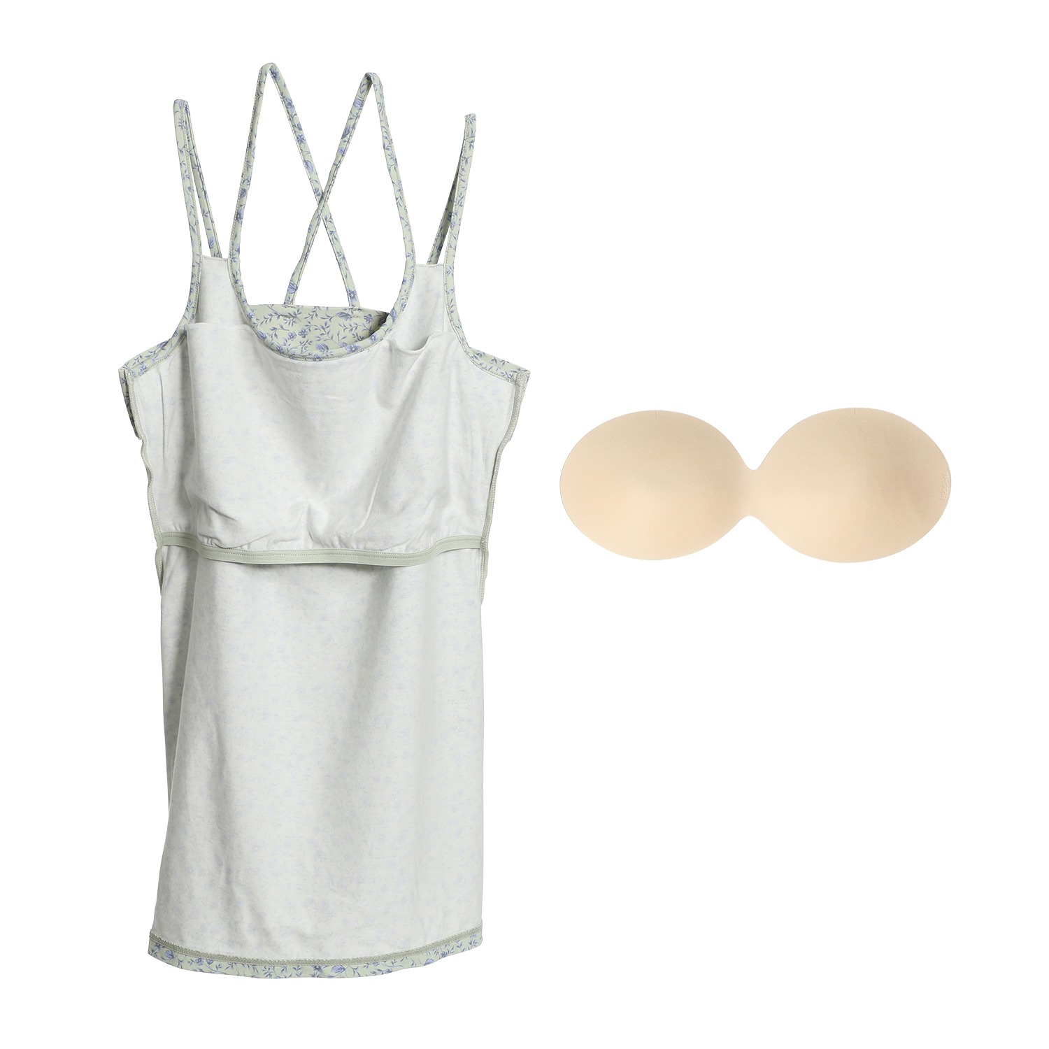 さらごこち カップ付キャミソール ２枚セット